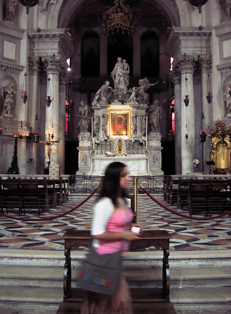 Connie and Main Altar